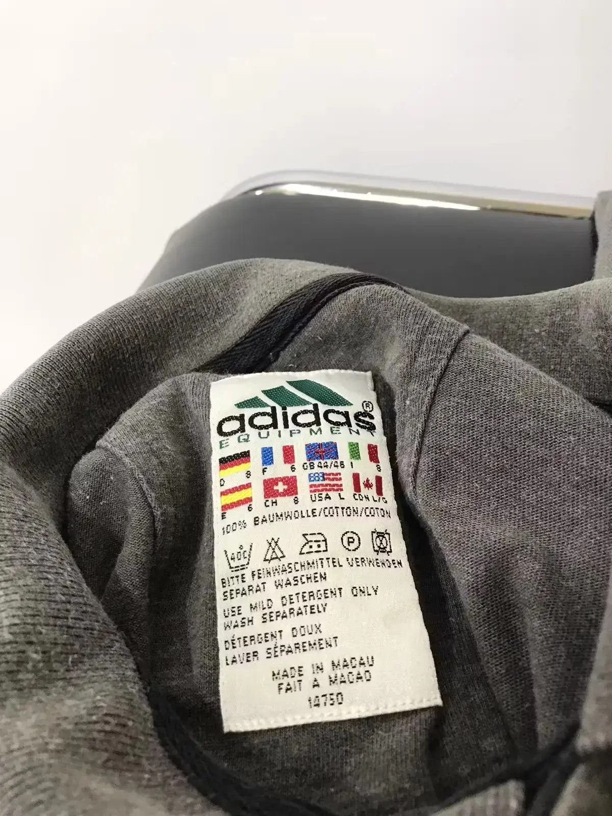 Adidas × Vintage Adidas Equipment polo shirt size L Size US L / EU 52-54 / 3 - 5 Thumbnail