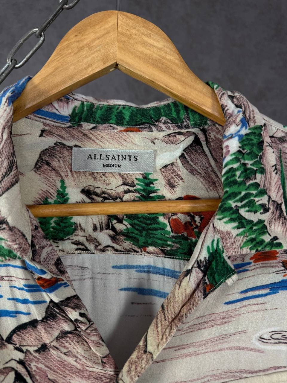 Allsaints Allsaints art designer crazy shirt Size US M / EU 48-50 / 2 - 4 Thumbnail