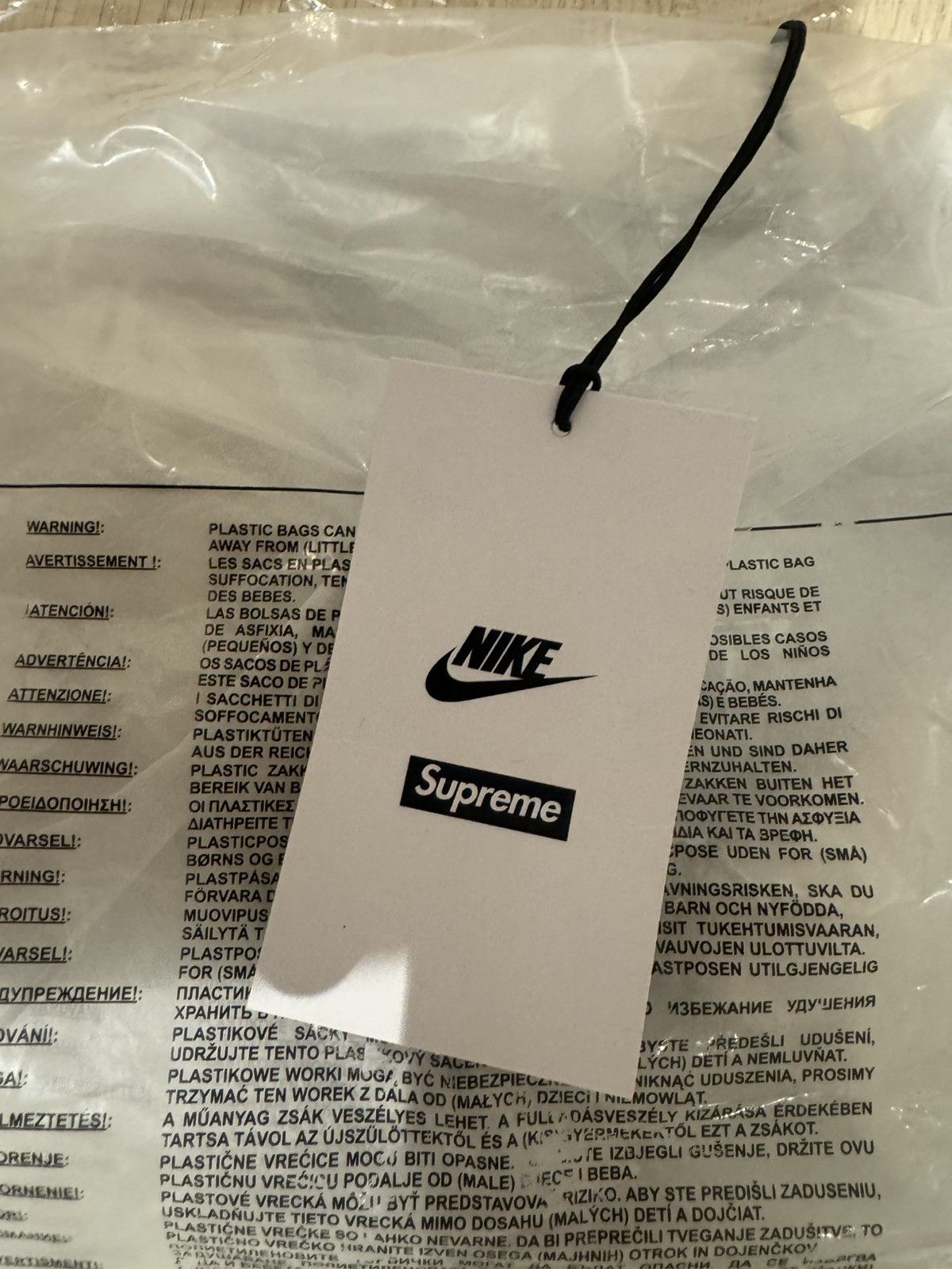 Nike × Supreme Supreme x Nike Leather Varsity Jacket 'Snakeskin' Size US XL / EU 56 / 4 - 9 Thumbnail