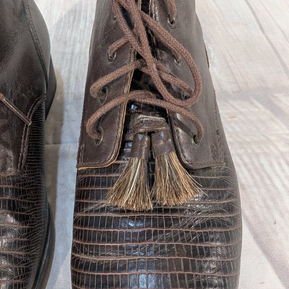 Ariat Ariat Bancroft 16023 Women's 8B Brown Leather Tassel Classi Size US 8 / IT 38 - 4 Thumbnail