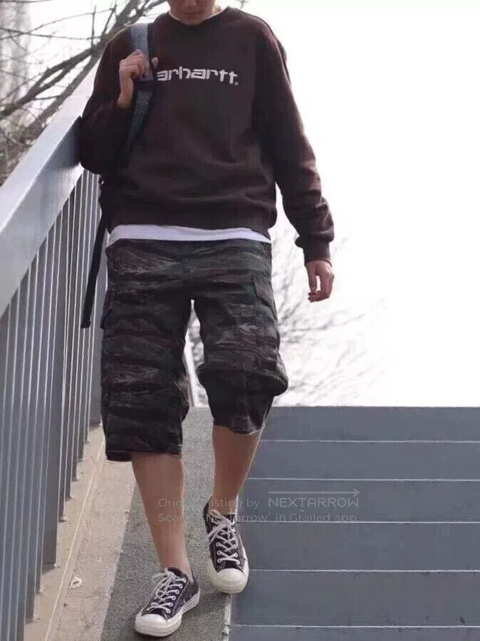 Wtaps Wtaps 17SS JUNGLE Tiger Stripe Shorts. Size US 32 / EU 48 - 8 Thumbnail