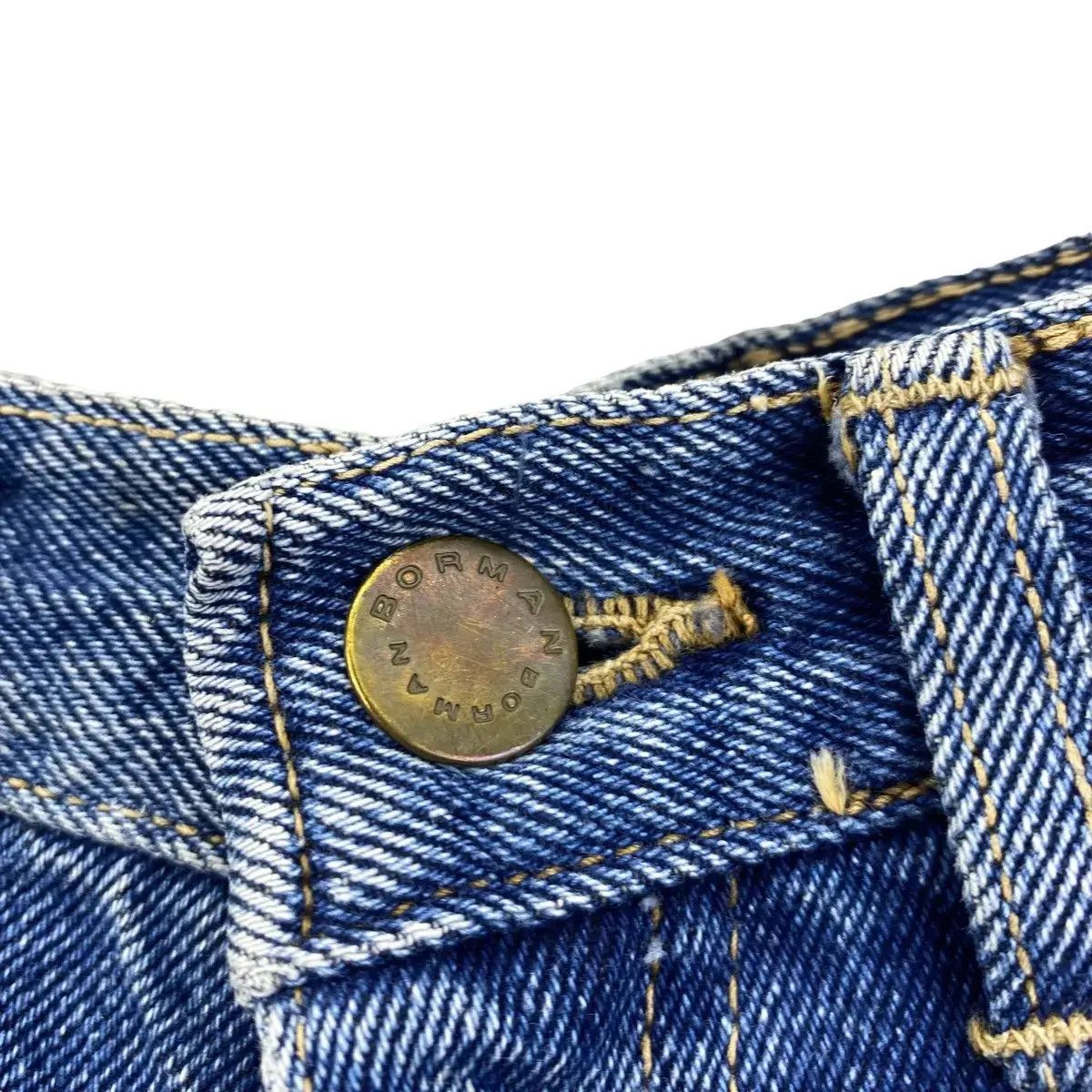 Japanese Brand Vtg BORMAN JAPANESE DENIM Indigo Season Jeans Pant Trouser Size 26" / US 2 / IT 38 - 7 Thumbnail