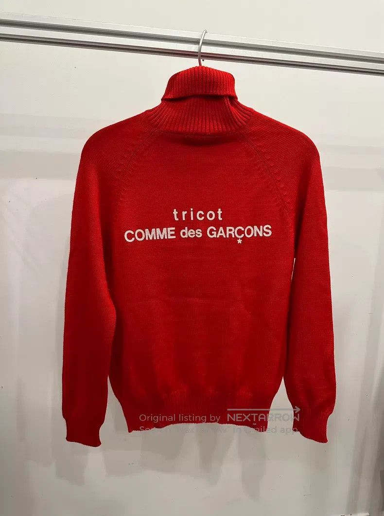 Comme des Garcons Comme des Garcons size F Turtleneck Sweater Size S / US 4 / IT 40 - 1 Thumbnail