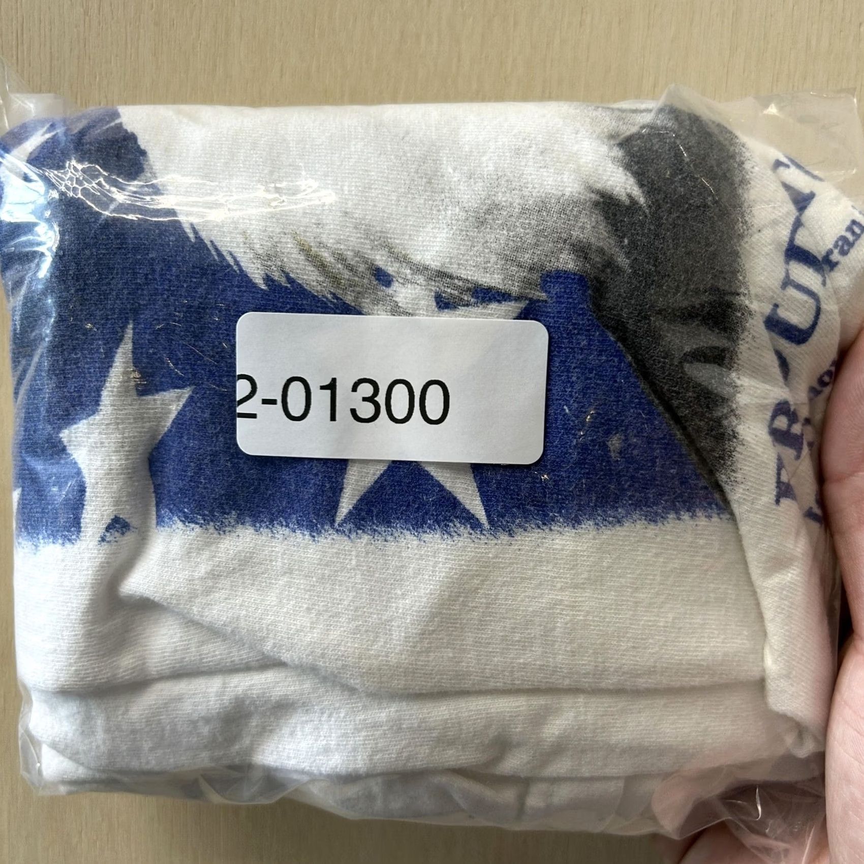 Vintage M&O Knits Shirt Mens Large White Proud To Be American Eagle Flag Tee T-Shirt Size US L / EU 52-54 / 3 - 8 Thumbnail