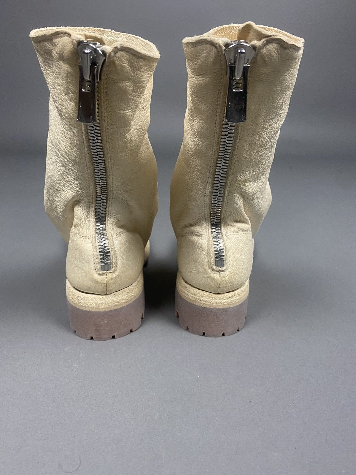 Guidi Guidi backzip white boots Size US 7 / IT 37 - 4 Thumbnail