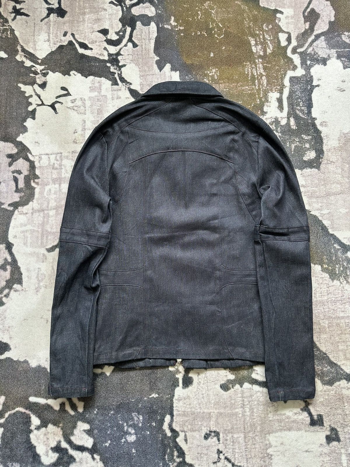 NO ID SS15 NO ID paneled denim zipper jacket Size US M / EU 48-50 / 2 - 7 Thumbnail