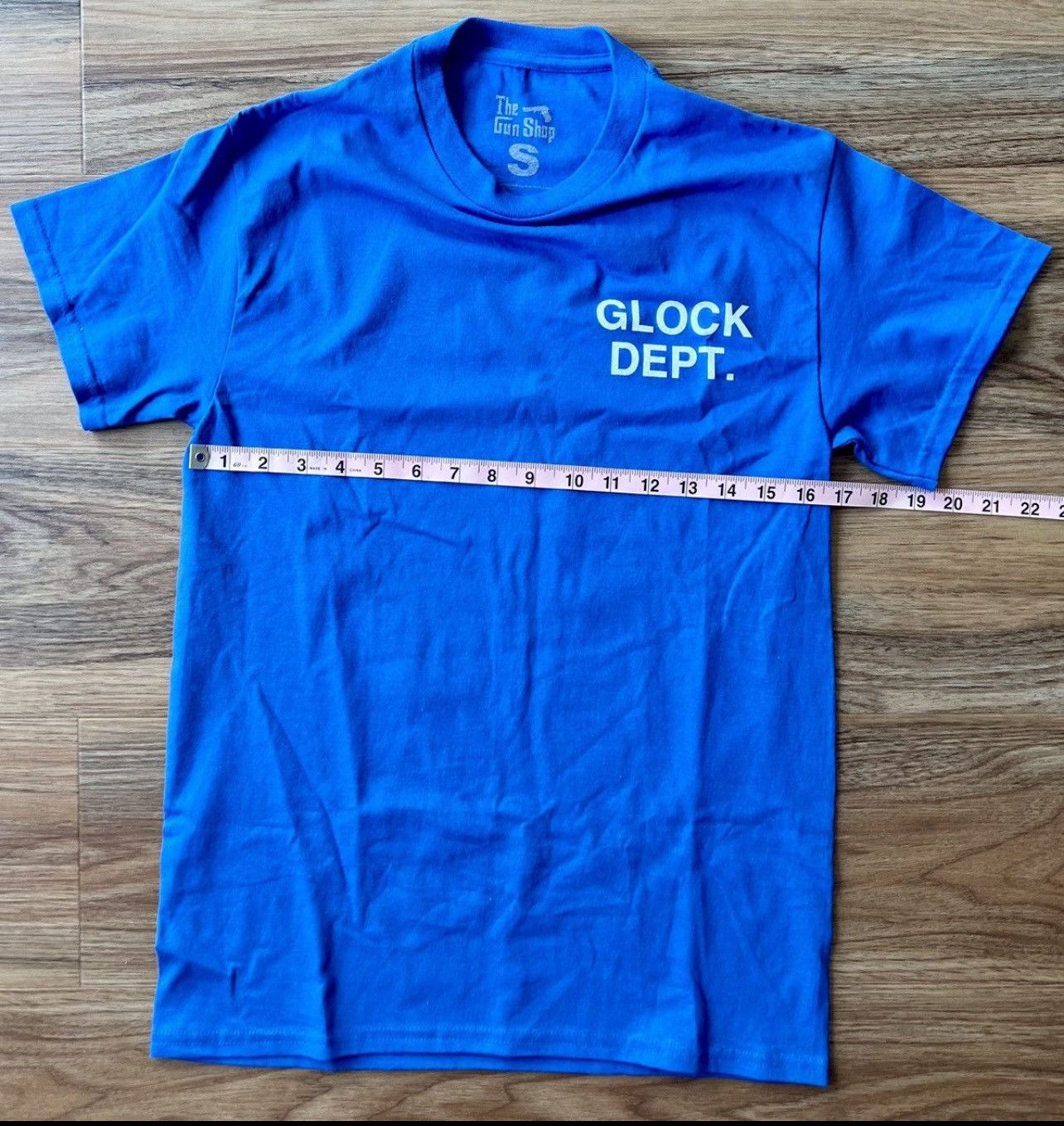 Designer The Gun Shop Glock Dept. Small Blue Size US S / EU 44-46 / 1 - 4 Thumbnail
