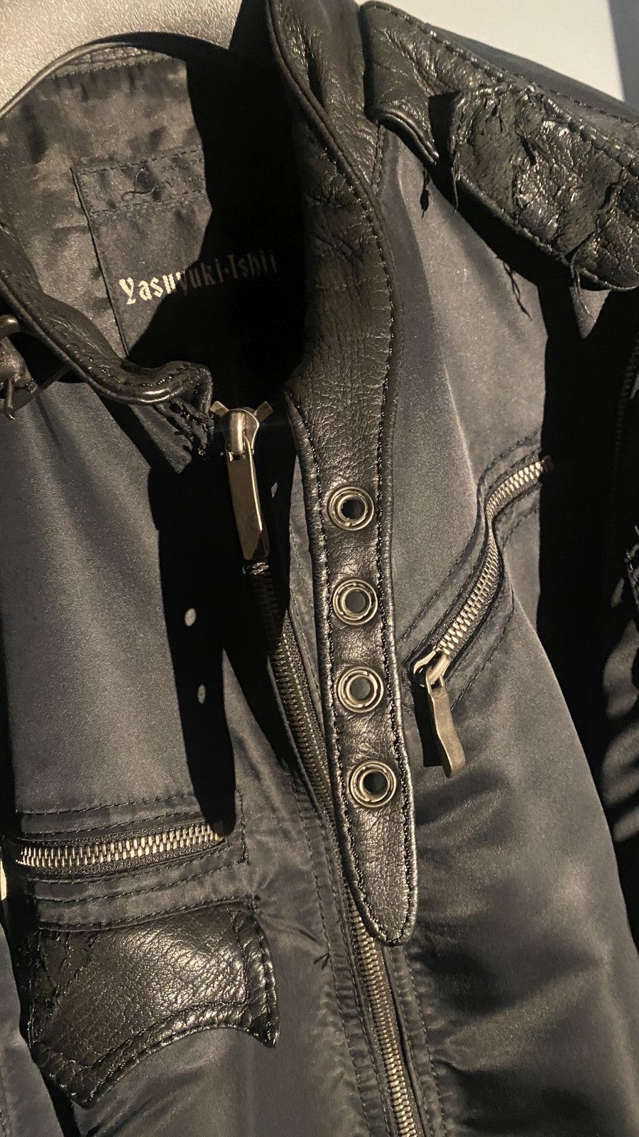 Japanese Brand Yasuyuki Ishii Dexter & Sinister Cafe Moto Bomber Size US XS / EU 42 / 0 - 4 Thumbnail