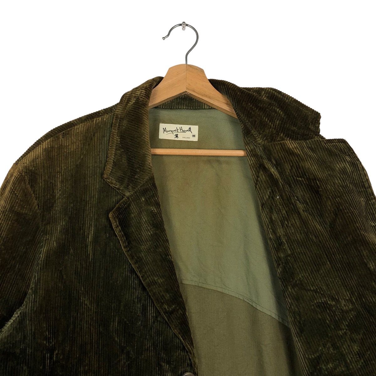Margaret Howell 🔥Rich Green - Double Breast Chore Work Jacket Corduroy Size US M / EU 48-50 / 2 - 9 Thumbnail