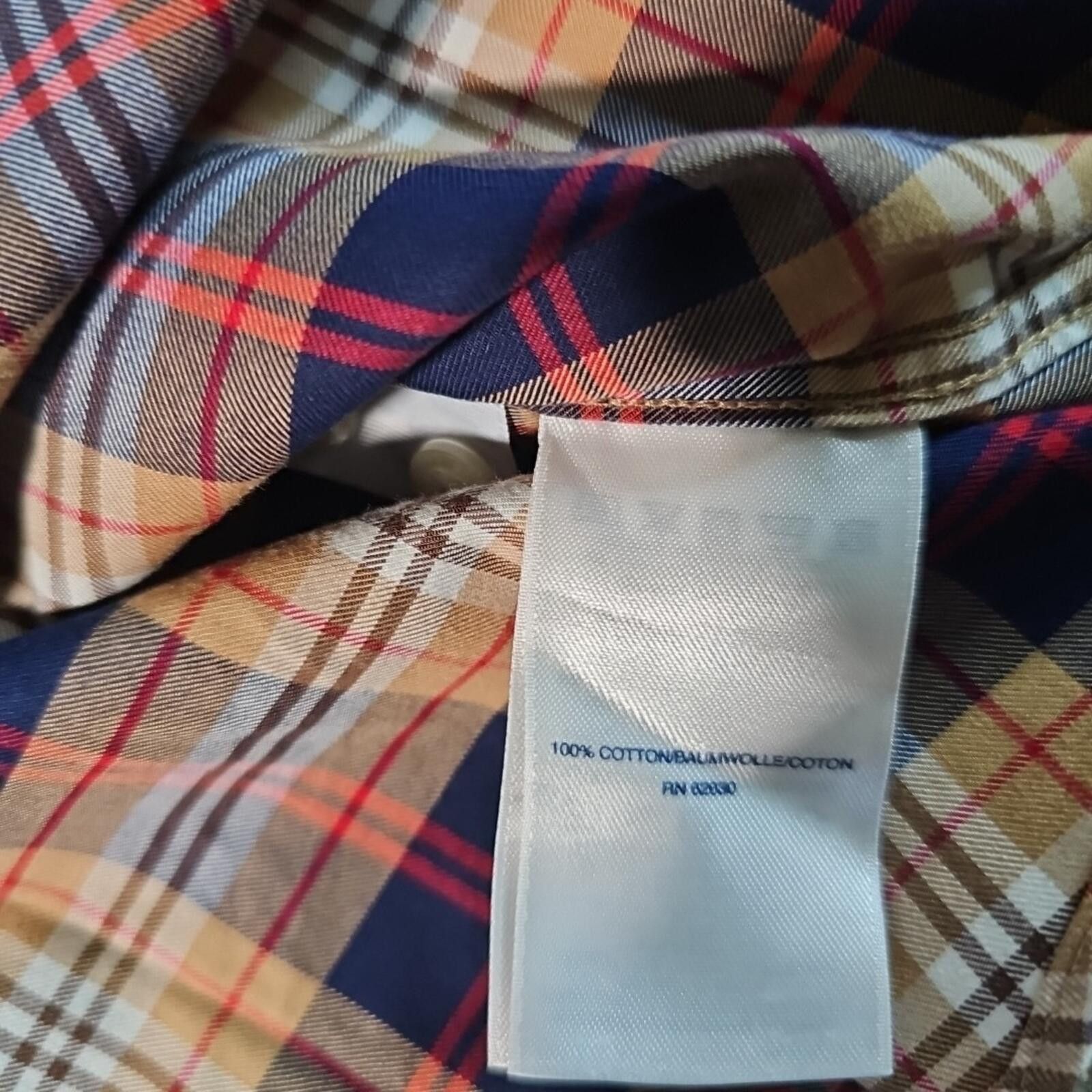 Lands' End Lands End No Iron Twill 16-16½ Traditional Fit Button Up LT Size US L / EU 52-54 / 3 - 8 Thumbnail