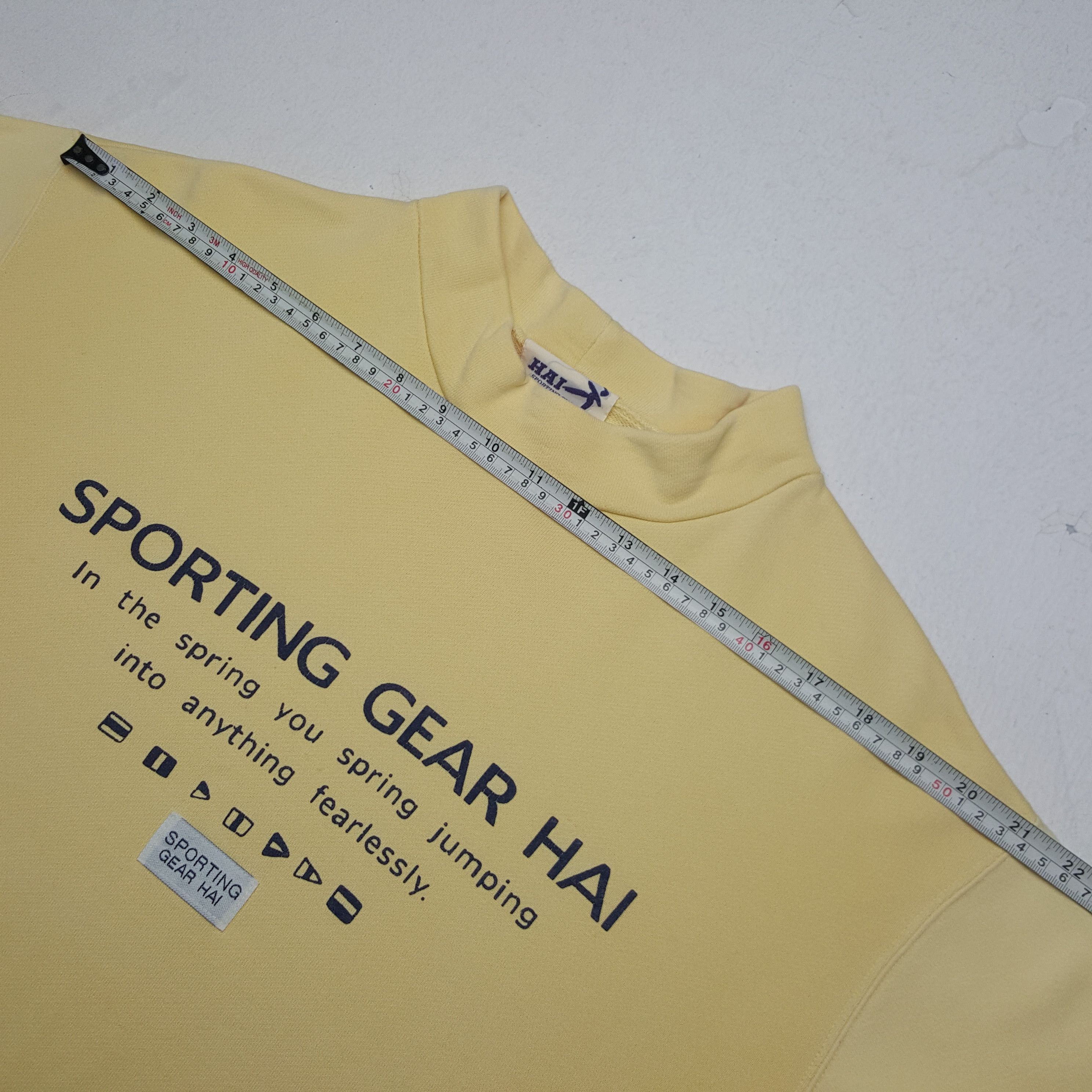 Hai Sporting Gear × Japanese Brand × Vintage Vintage Sporting Gear Hai by Issey Miyake Sweatshirt Size US M / EU 48-50 / 2 - 5 Thumbnail