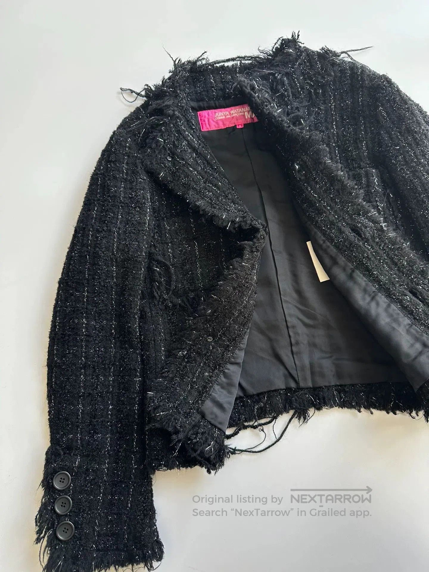 Junya Watanabe Junya Watanabe CDG Distressed Edge Jacket. Size S / US 4 / IT 40 - 5 Thumbnail