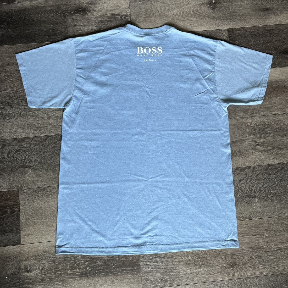 Hugo Boss × Vintage New Vintage 2008 Hugo Boss Pure Power Fragrance Parfum Tee Size US L / EU 52-54 / 3 - 2 Thumbnail