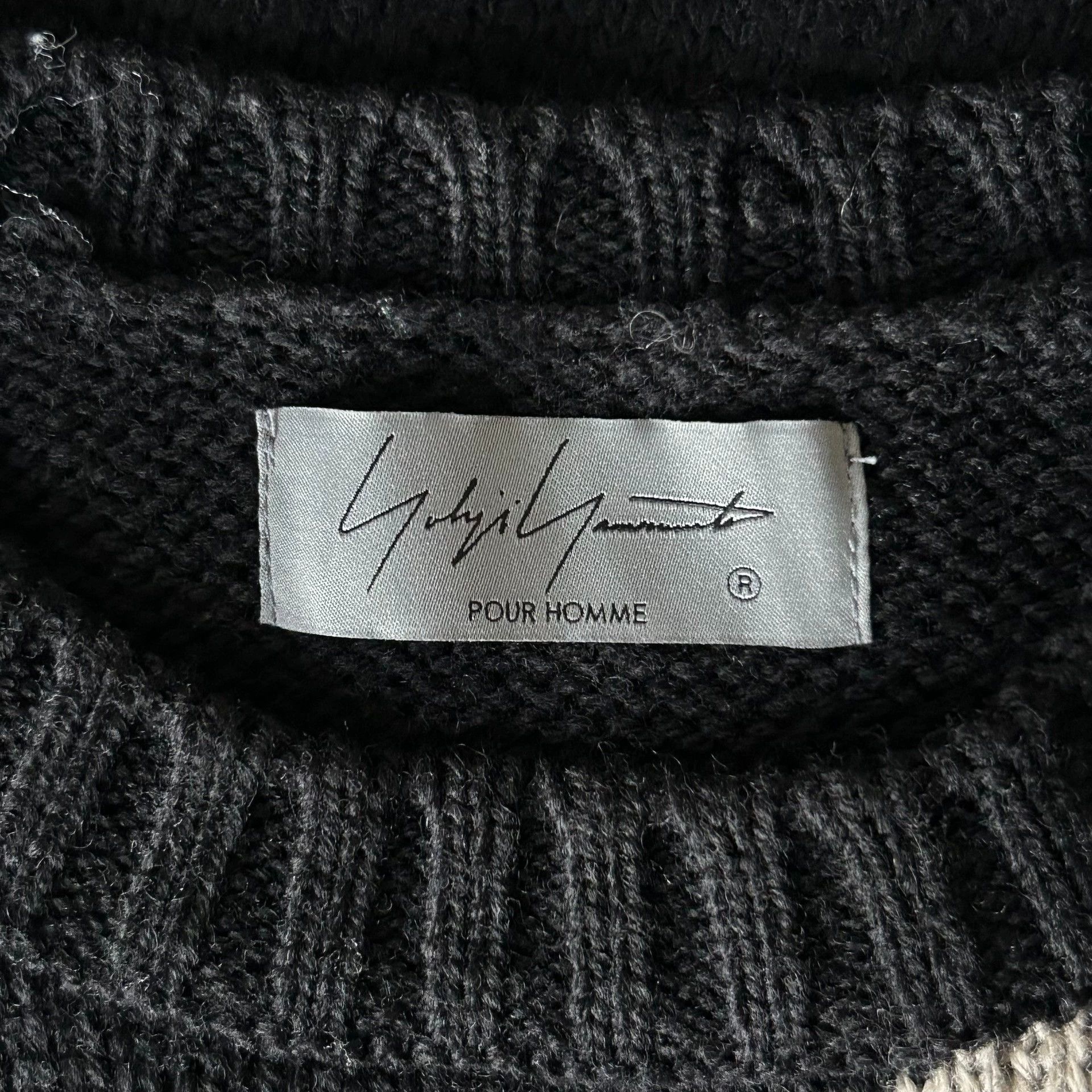 Yohji Yamamoto Yohji Yamamoto 22AW 11AW Reissue Skeleton Sweater Size US L / EU 52-54 / 3 - 5 Thumbnail