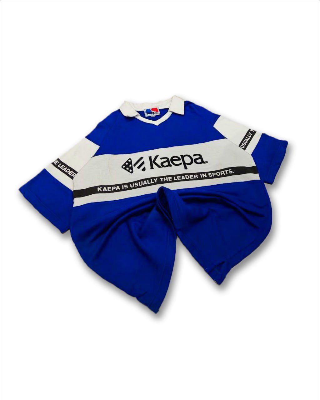 Kappa Vintage 90's Keapa Embroidery Spellout Jersey Sportswear Size US L / EU 52-54 / 3 - 1 Thumbnail
