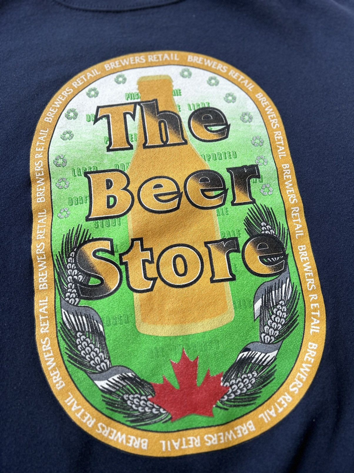 Tultex × Vintage Vintage 90s Brewers Retail The Beer Store Sweater Size US M / EU 48-50 / 2 - 4 Thumbnail