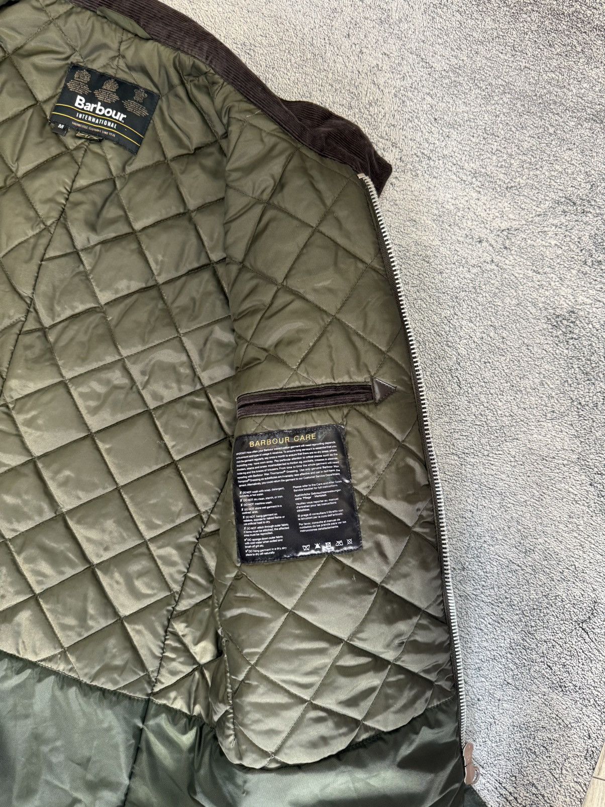 Barbour Barbour International Duke Waxed Jacket Men M MWX0337 Biker Size US M / EU 48-50 / 2 - 11 Thumbnail