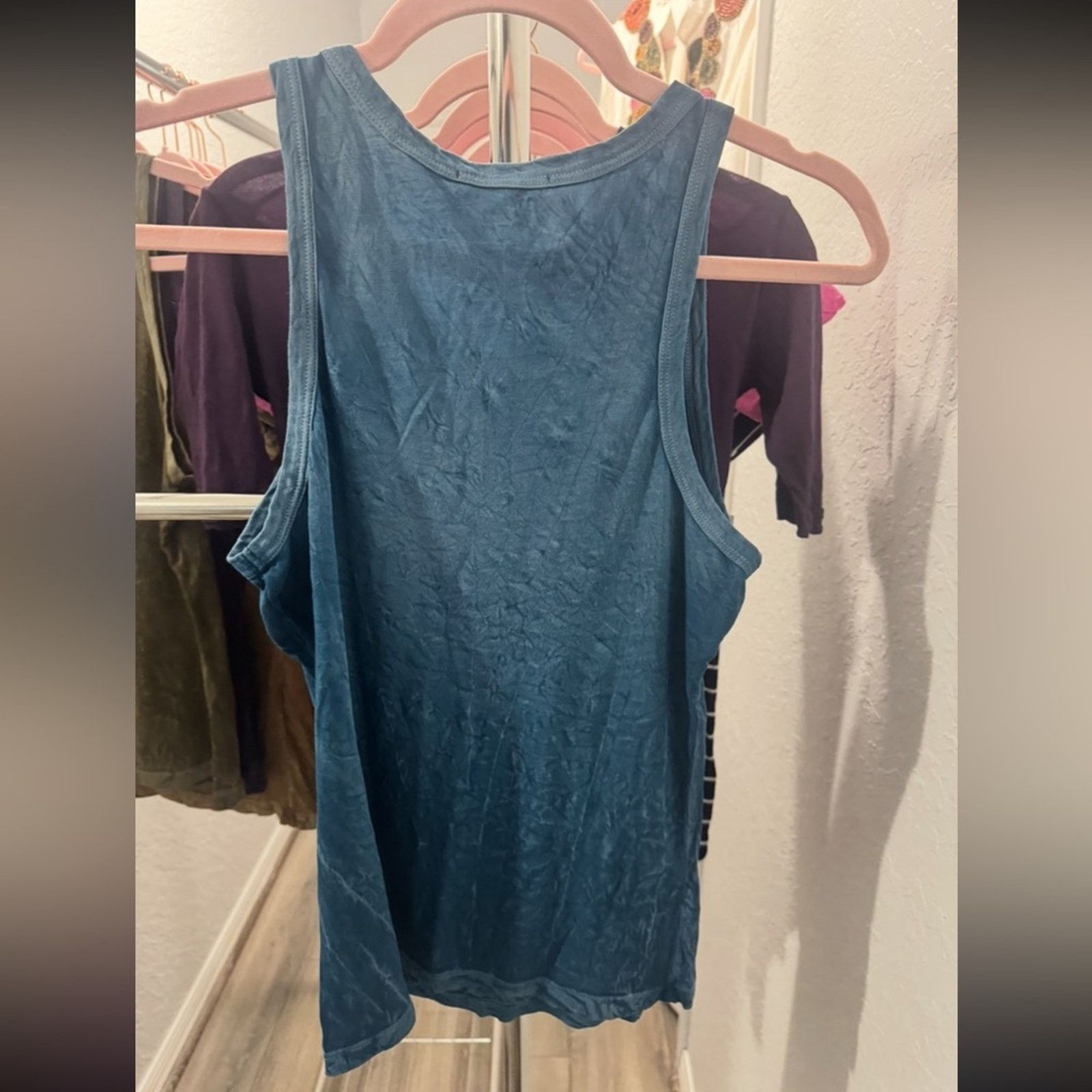 COTTONCITIZEN NEW Cotton Citizen $75 Blue Tank Tops Size Small Size S / US 4 / IT 40 - 3 Thumbnail