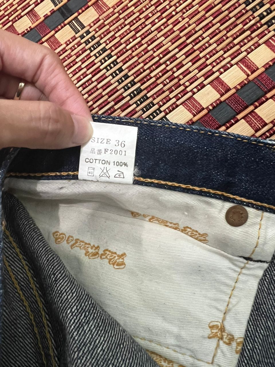 The Flat Head The Flat Head f2001 denim Jeans Size US 36 / EU 52 - 11 Thumbnail