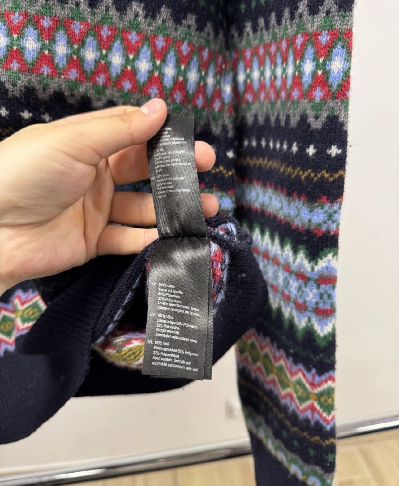 Barbour × Vintage Barbour Beacon Brand Sweater 100% Wool Crew Neck Jumper Size US S / EU 44-46 / 1 - 10 Thumbnail