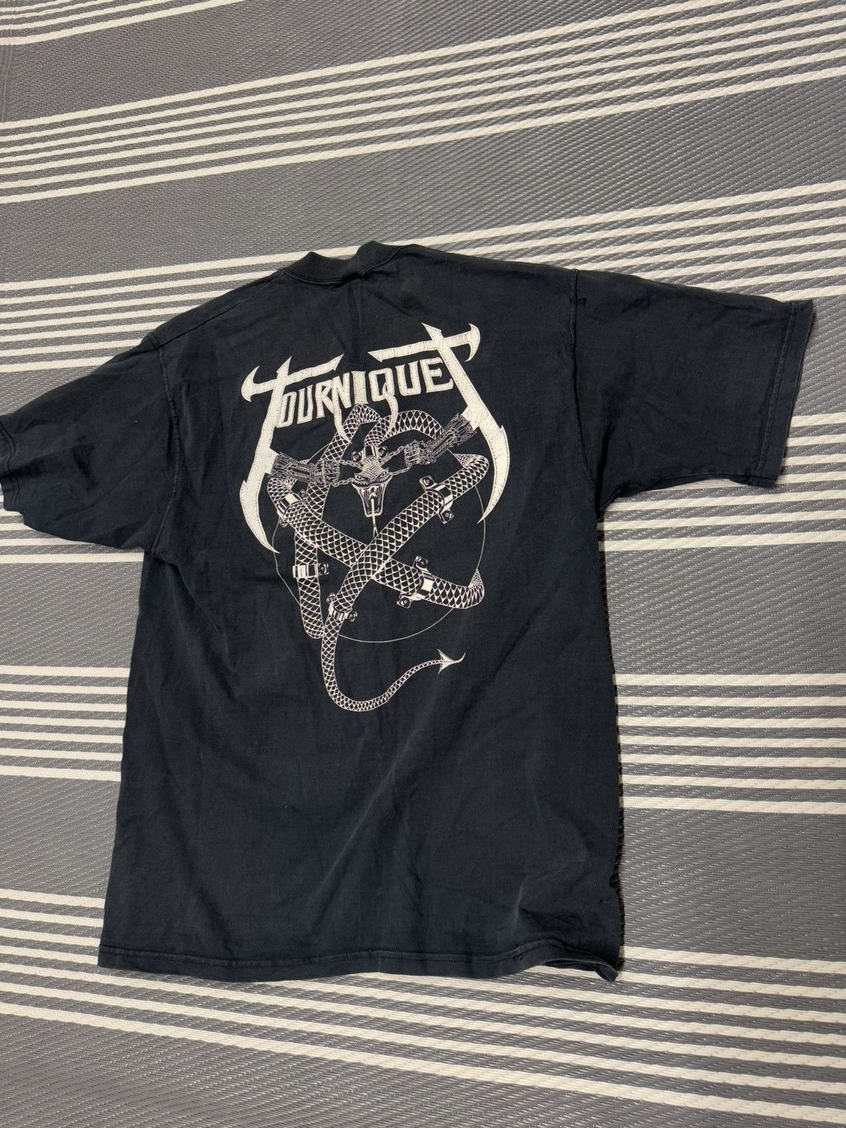 Band Tees Tourniquet trash metal t shirt 90s Size US XL / EU 56 / 4 - 2 Thumbnail
