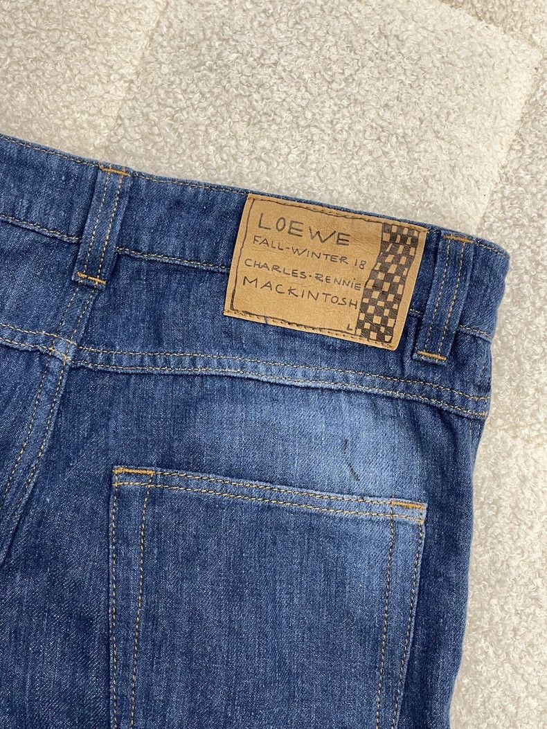 Loewe LOEWE Floral hem on jeans Size 24" / US 00 / IT 34 - 5 Thumbnail