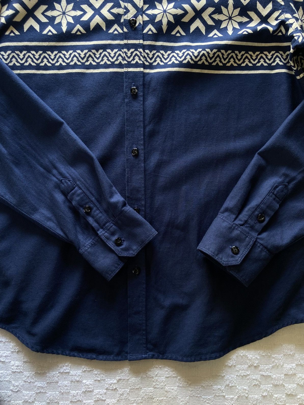 Levi's Levi’s Aztec L/S Shirt. Size US L / EU 52-54 / 3 - 6 Thumbnail