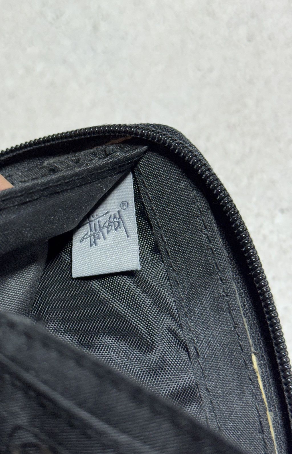 Stussy Vintage Stussy Monogram Print Zip Bifold Wallet Rare Y2K Size ONE SIZE - 5 Thumbnail
