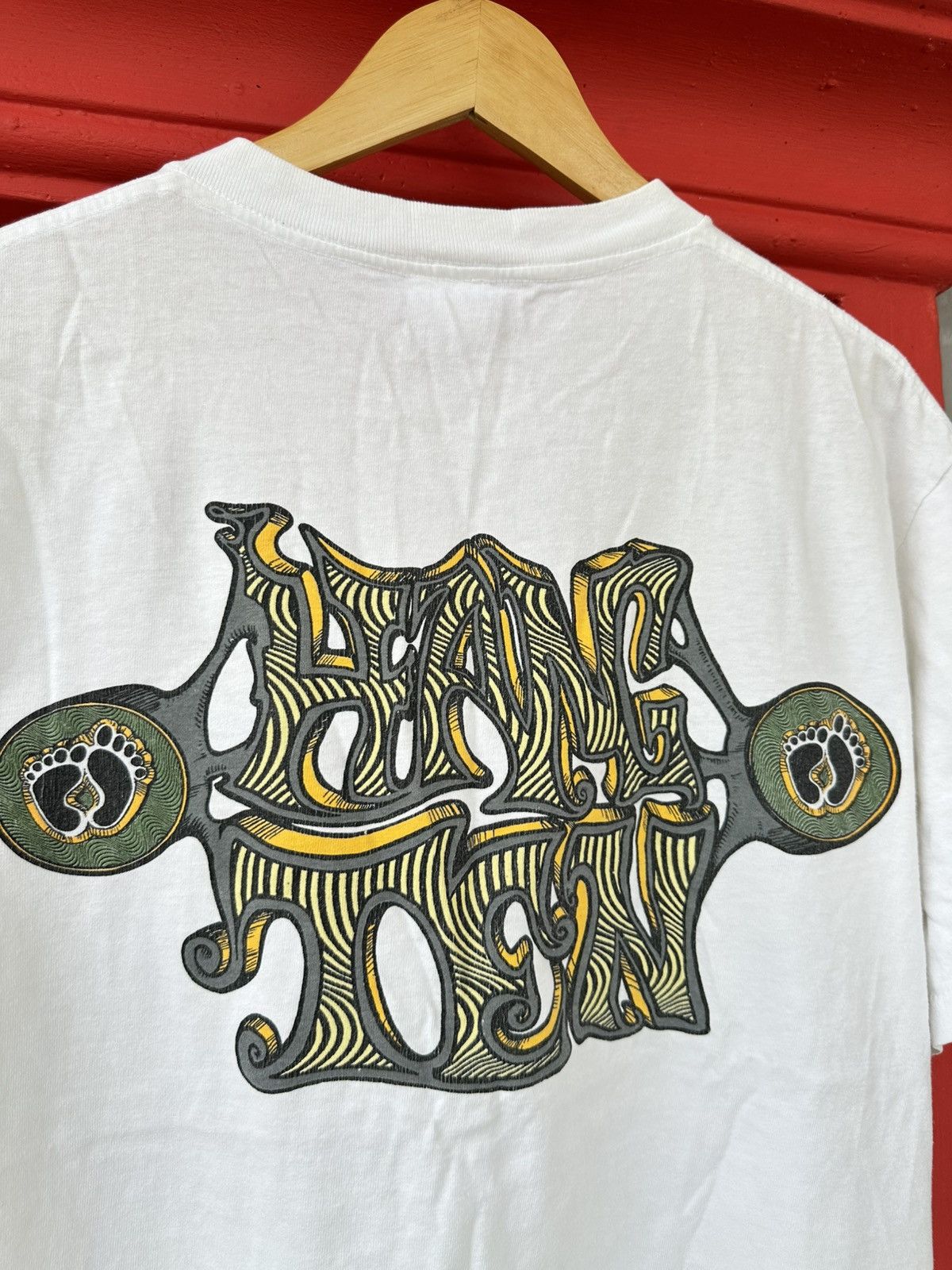 Hang Ten Vintage 90s Hang Ten Surfing Hawaii Tee Size US L / EU 52-54 / 3 - 3 Thumbnail