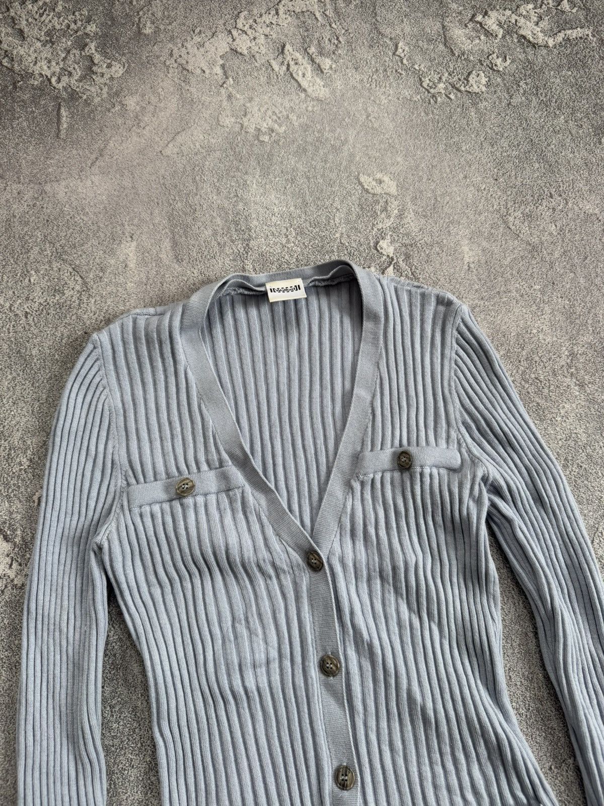 Designer × Wolford Wolford S button up Cardigan sweater knitwear long sleeve Size S / US 4 / IT 40 - 5 Thumbnail