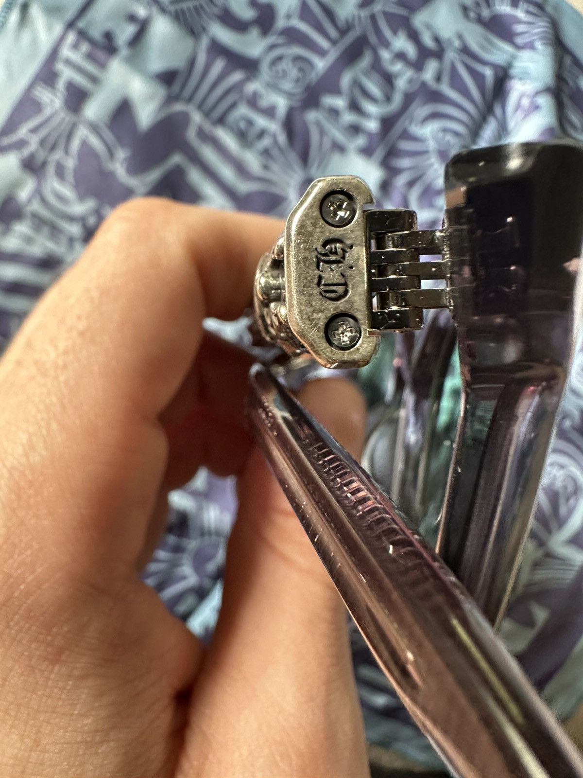 Chrome Hearts Chrome Hearts Donnyoffergisms Light Purple & 925 Silver Size ONE SIZE - 10 Thumbnail