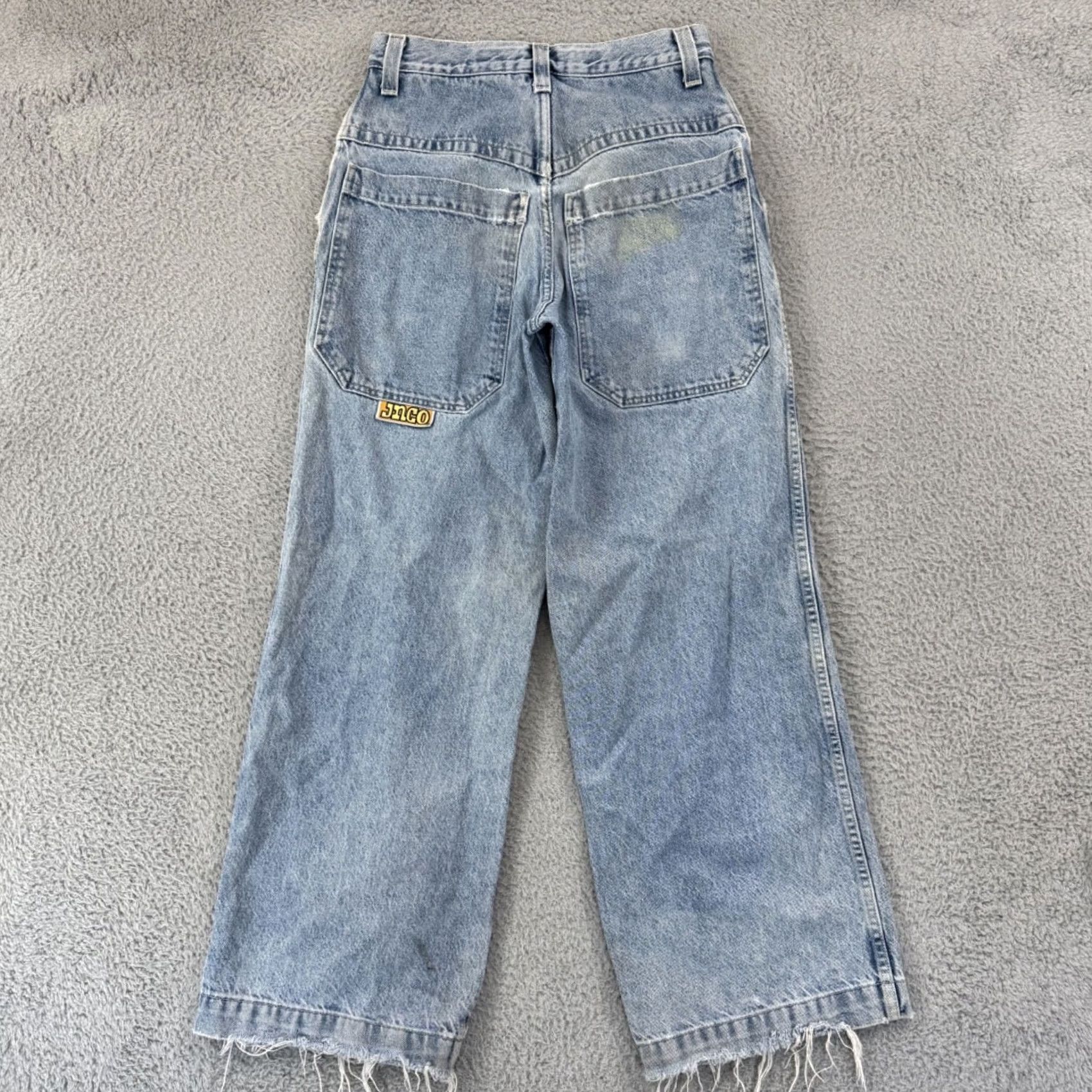 JNCO VINTAGE JNCO Jeans The Ark Mens 30x32 Blue Wide-Leg Baggy 90s Grunge Skate Denim Size US 30 / EU 46 - 7 Thumbnail
