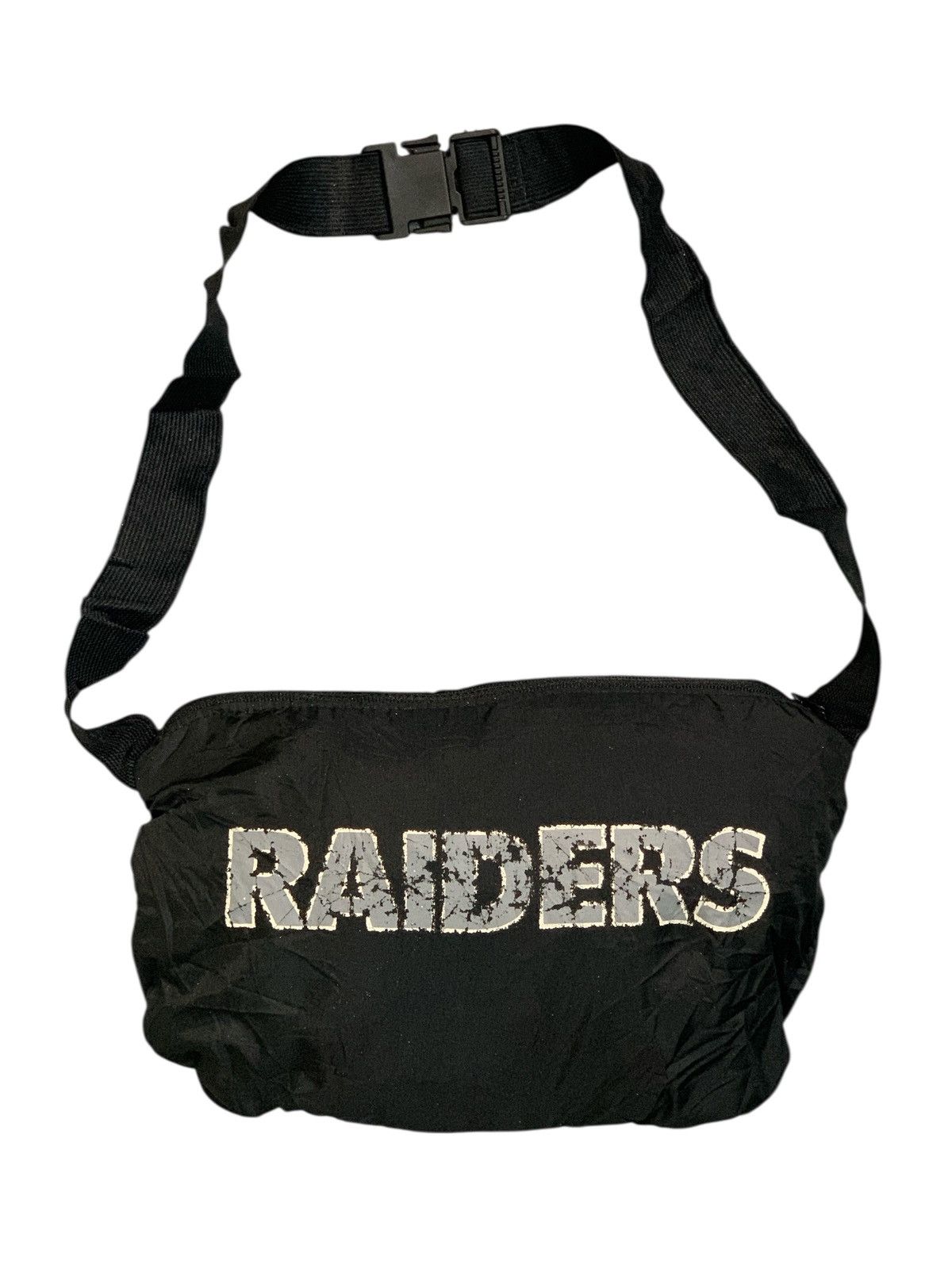 Apex One Rare Vintage 90s Apex One Oakland Raiders Windbreaker Anorak Size US M / EU 48-50 / 2 - 10 Thumbnail