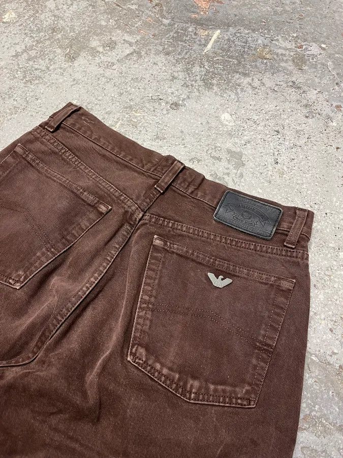 Giorgio Armani 1990s Giorgio Armani Brown Archive Pants Size US 32 / EU 48 - 10 Thumbnail