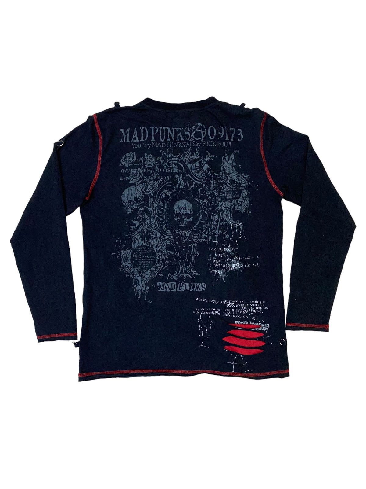 14th Addiction 💥Vtg Japanese Mad Punk Gothic TShirt Size US M / EU 48-50 / 2 - 6 Thumbnail