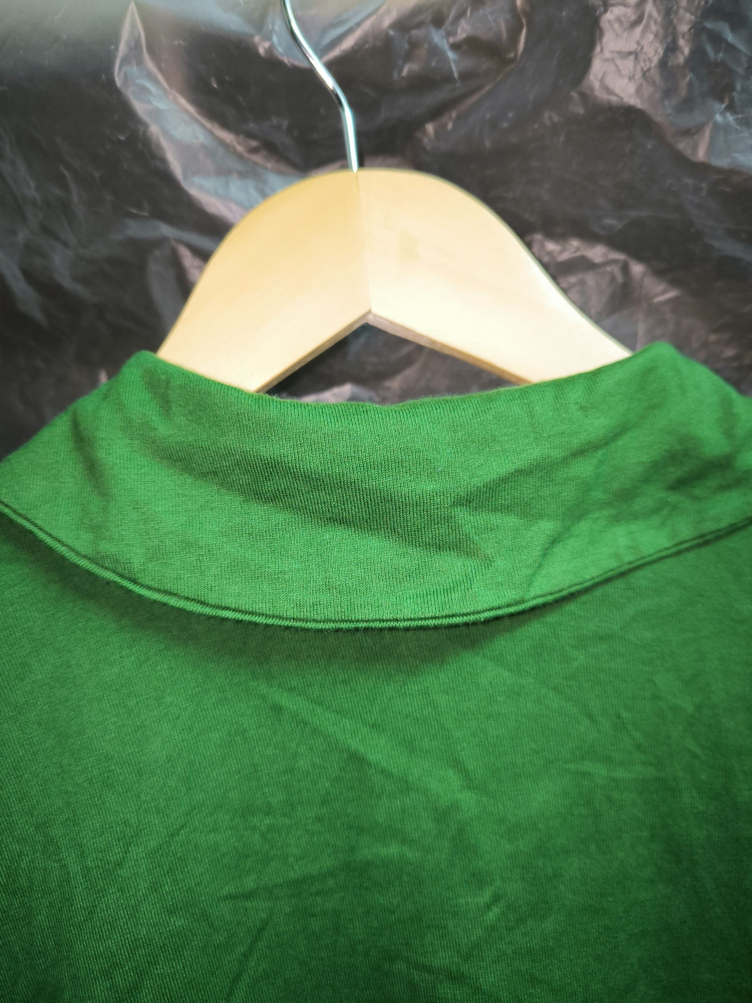 45rpm × Japanese Brand × Vintage Green Collar Longsleeve Tee Size US M / EU 48-50 / 2 - 9 Thumbnail