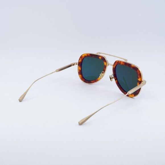 Valentino Valentino V-LSTORY VLS-129C Sunglasses Honey Havana Aviator Size ONE SIZE - 5 Thumbnail