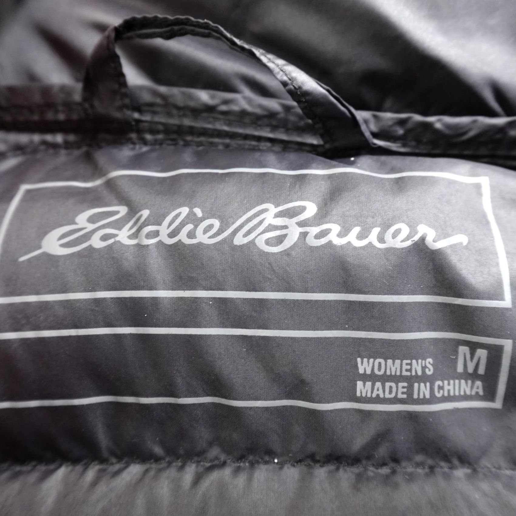 Eddie Bauer Eddie Bauer Jacket Womens M Black EB650 Down Puffer Full Zip Outdoor Hiking Coat Size M / US 6-8 / IT 42-44 - 5 Thumbnail