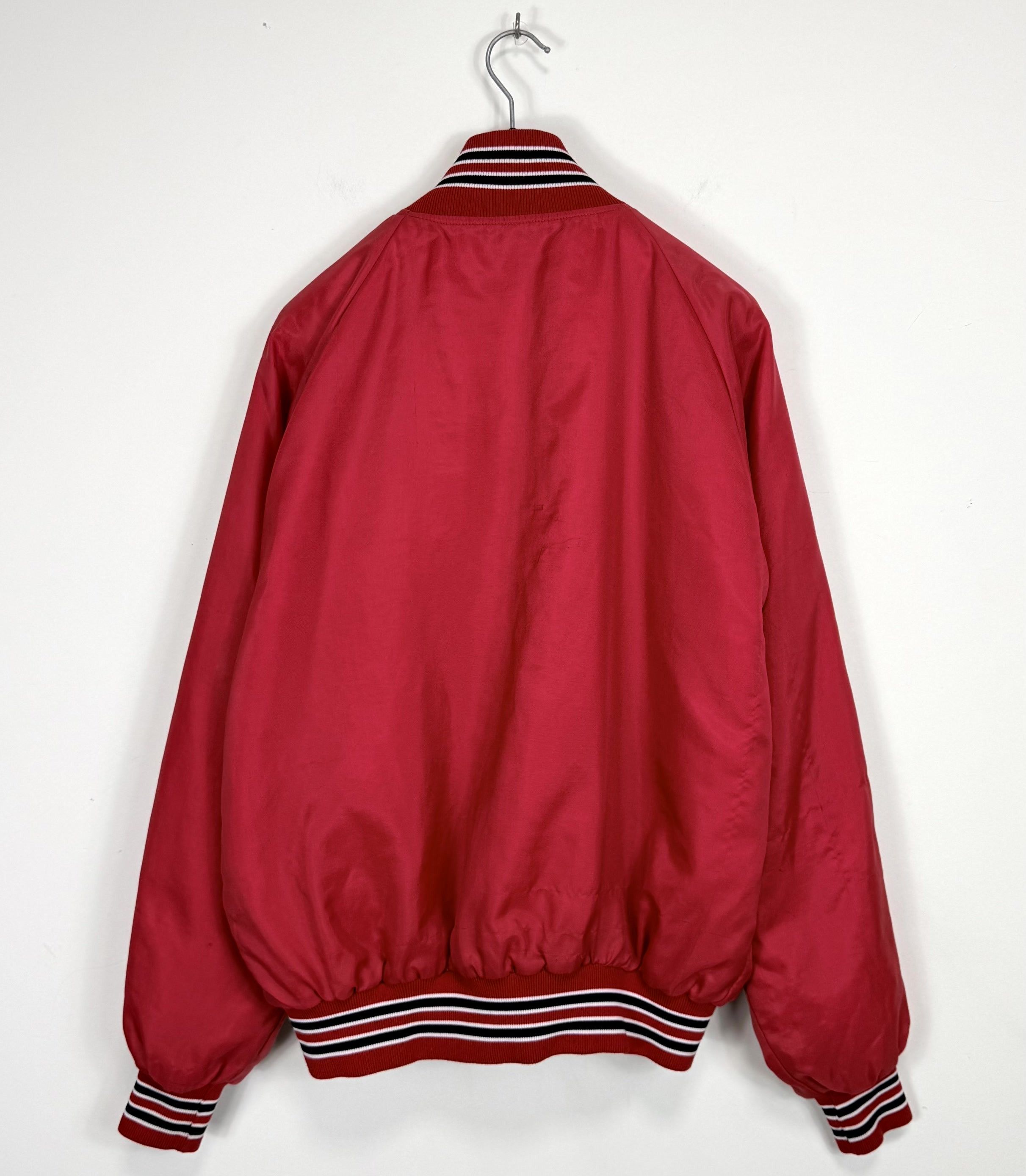 Other Vintage Butwin Satin Bomber Jacket Fire Dept USA Made Size US M / EU 48-50 / 2 - 2 Thumbnail