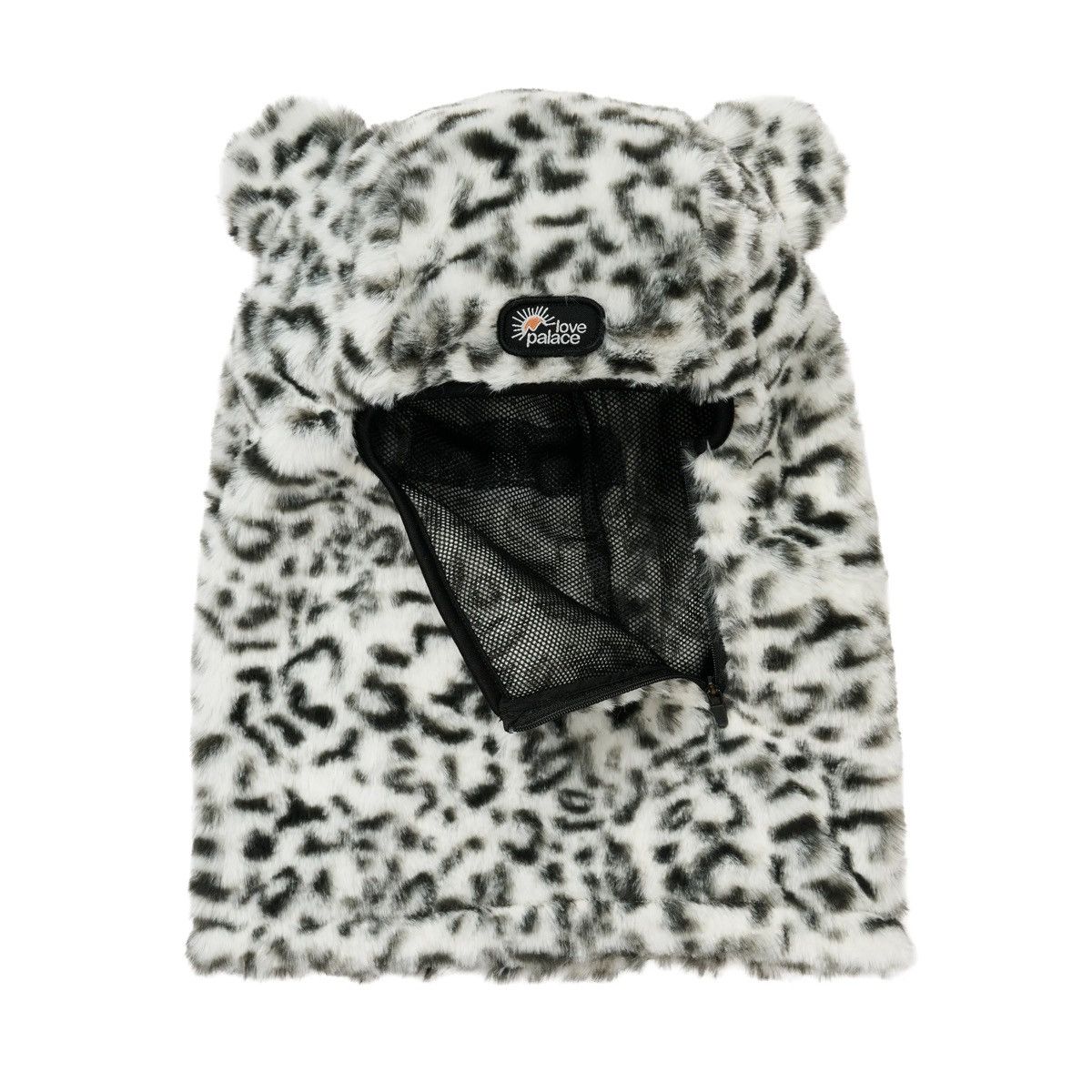 Palace SIZE S/M Palace Furry Ears Balaclava Snow Leopard Size ONE SIZE - 6 Thumbnail