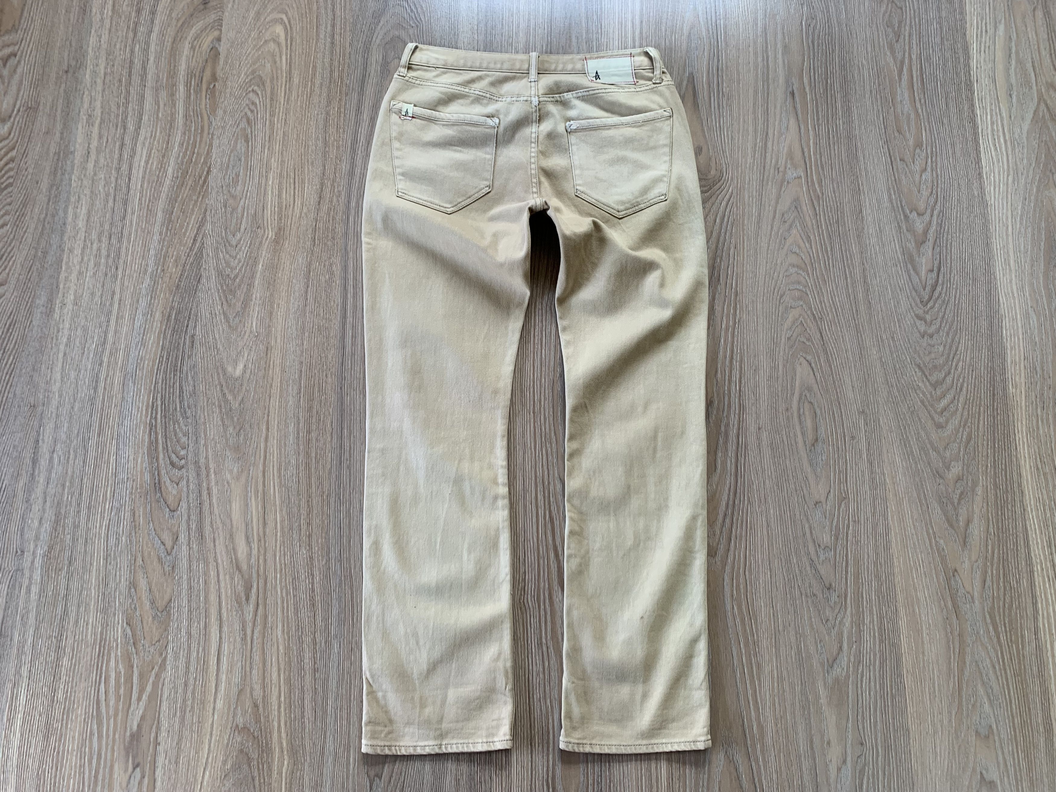 Altamont × Designer Altamont Apparel LTD Beige Distress Jeans Size US 30 / EU 46 - 2 Thumbnail
