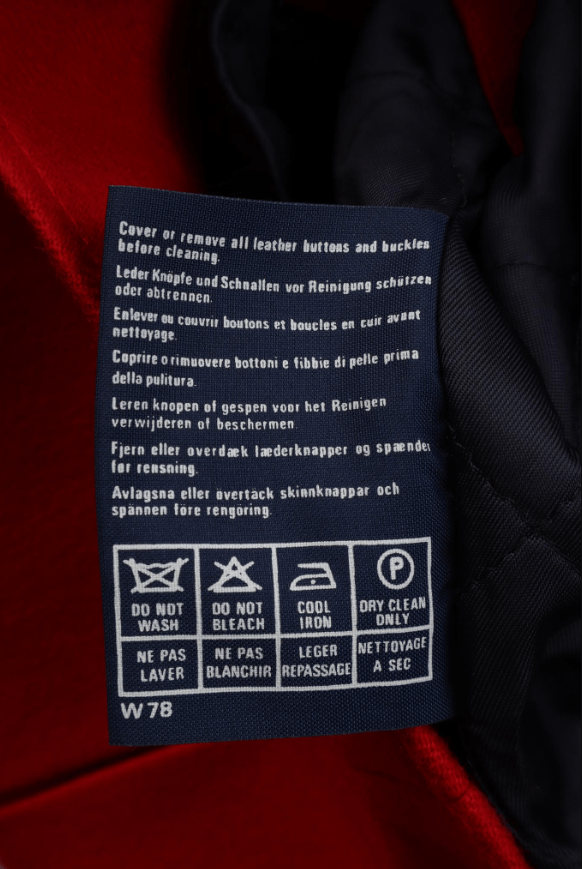 Burberry Women's Burberrys Vintage 100% Wool Bomber Jacket Red XL Size XL / US 12-14 / IT 48-50 - 7 Thumbnail