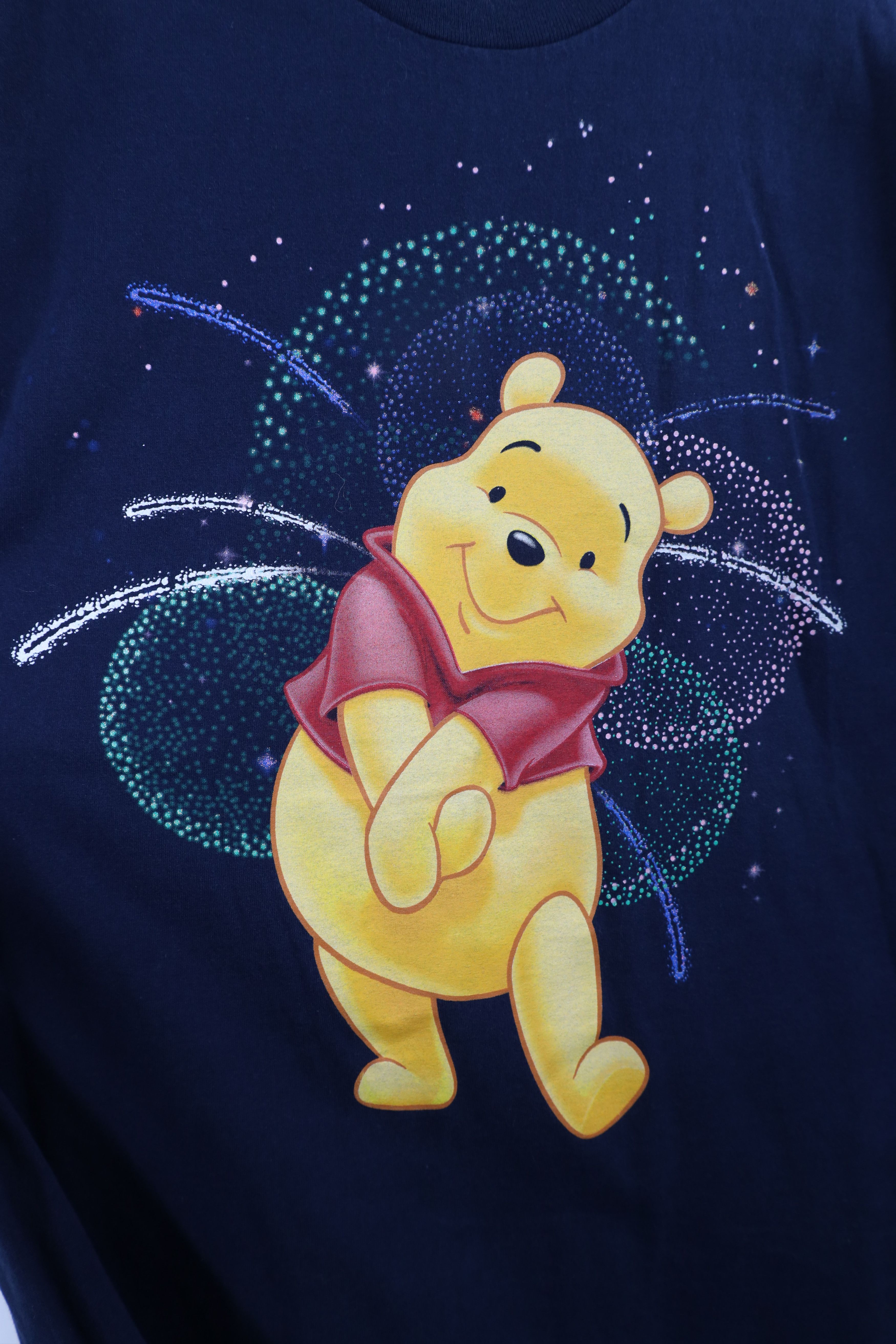 Disney × Vintage Vintage 90s Disney Winnie the Pooh Florida Fireworks T-Shirt Size XL / US 12-14 / IT 48-50 - 5 Thumbnail