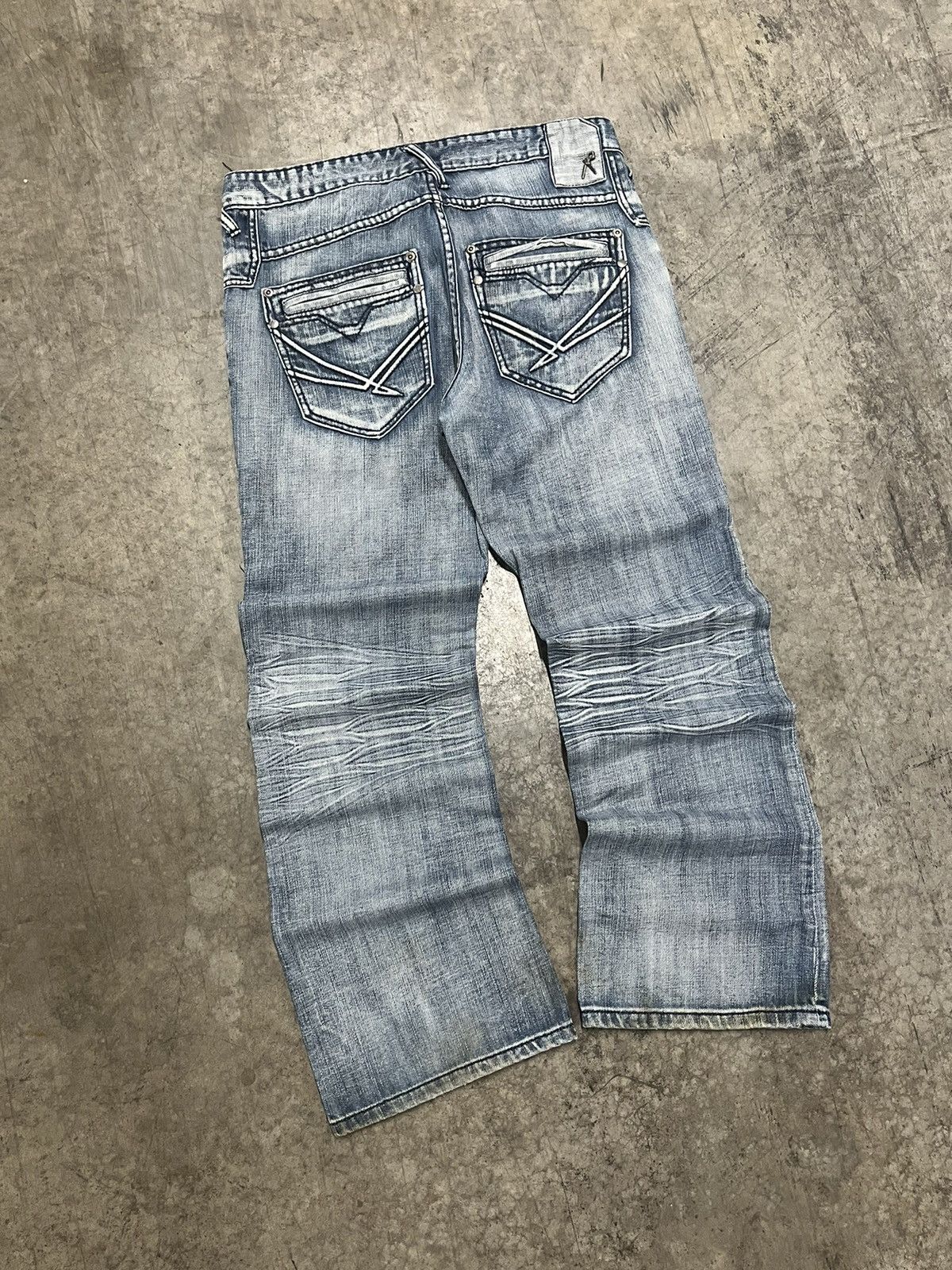 Ecko Unltd. × Vintage Ecko y2k baggy fit skater pants opium wide leg streetwear Size US 34 / EU 50 - 3 Thumbnail