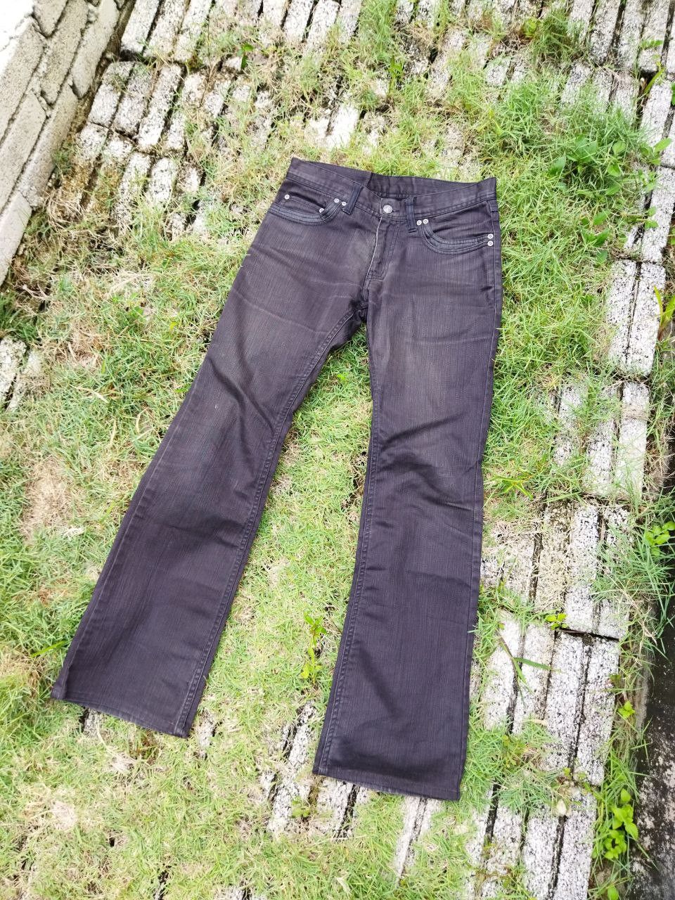 image of Archival Clothing x Vintage Rupert Edge Japan Flared Jeans in Black, Men's (Size 30)