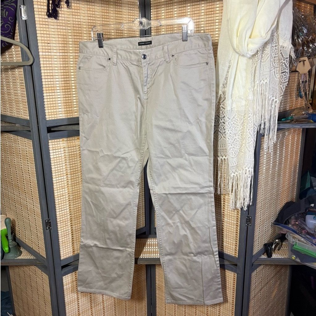 Other New York & Company Women's Beige Boot Cut Pants Size 36" / US 14 / IT 50 - 1 Thumbnail