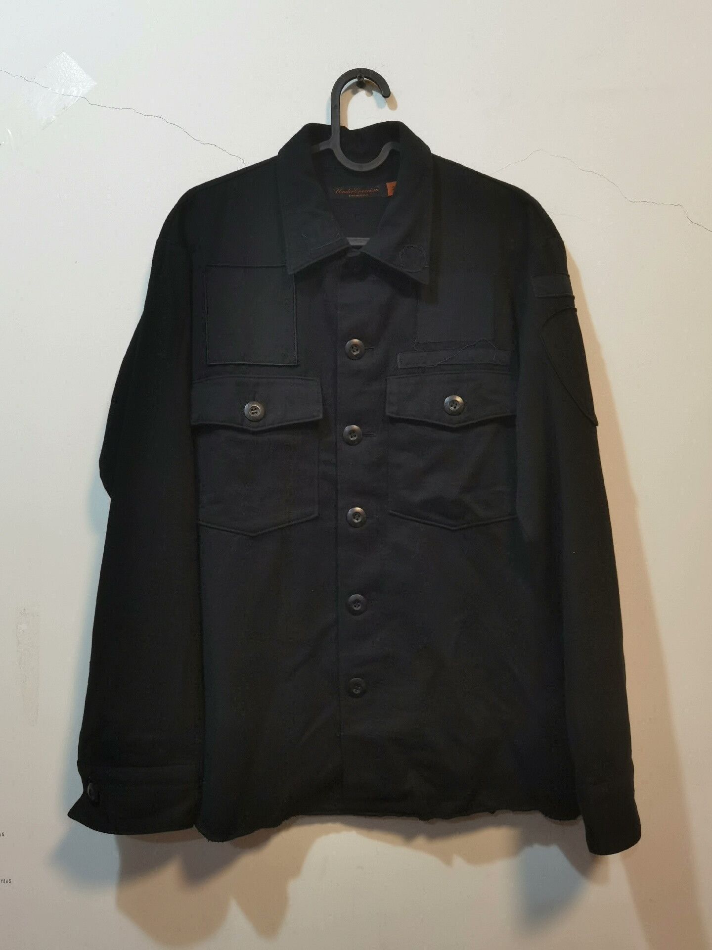 Undercover Undercover Black Button-Up Jacket Shirt Size US M / EU 48-50 / 2 - 1 Thumbnail
