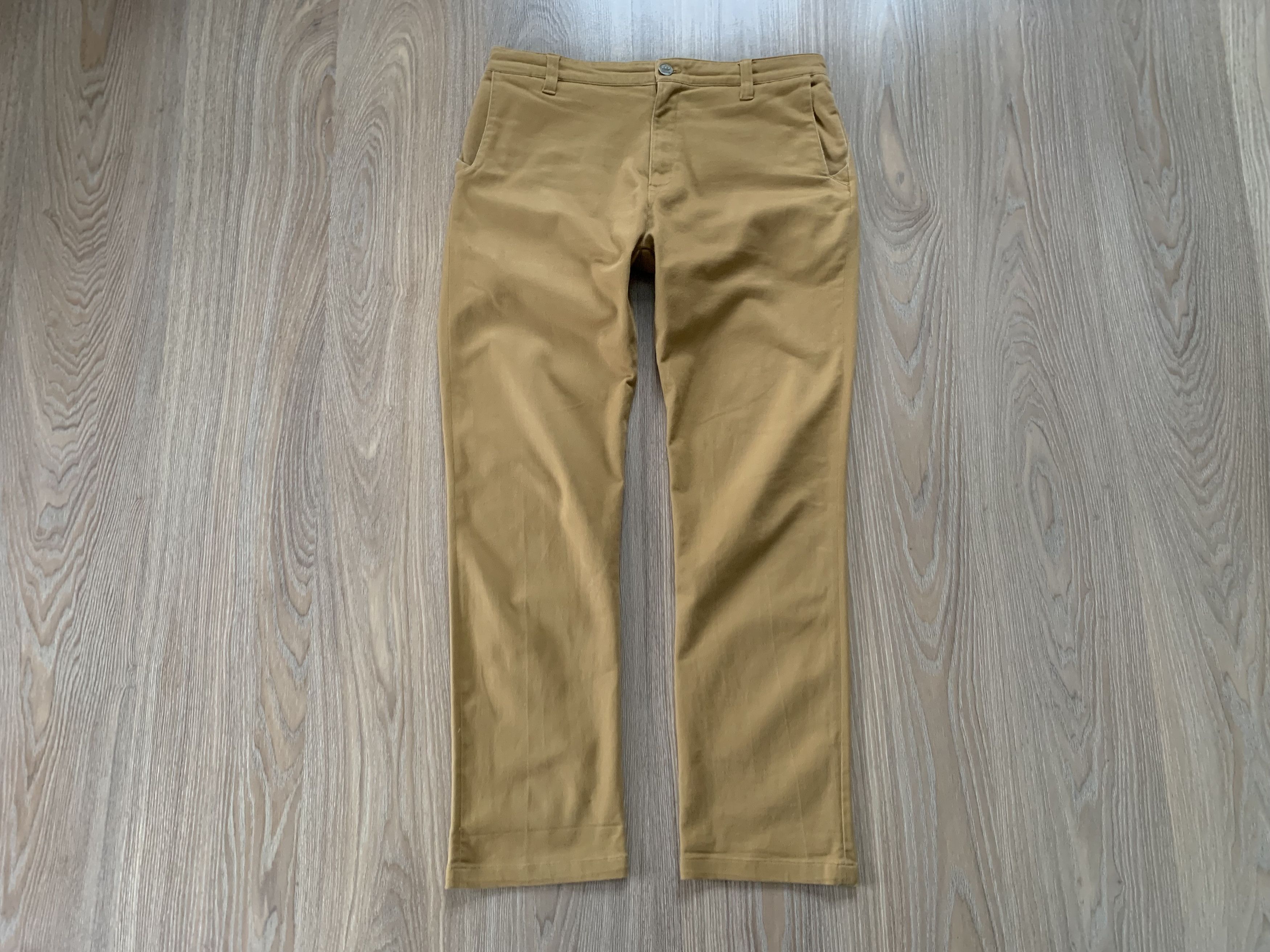 Adidas Adidas Skateboarding Men’s Beige Casual Pants Trousers Size US 31 - 2 Thumbnail