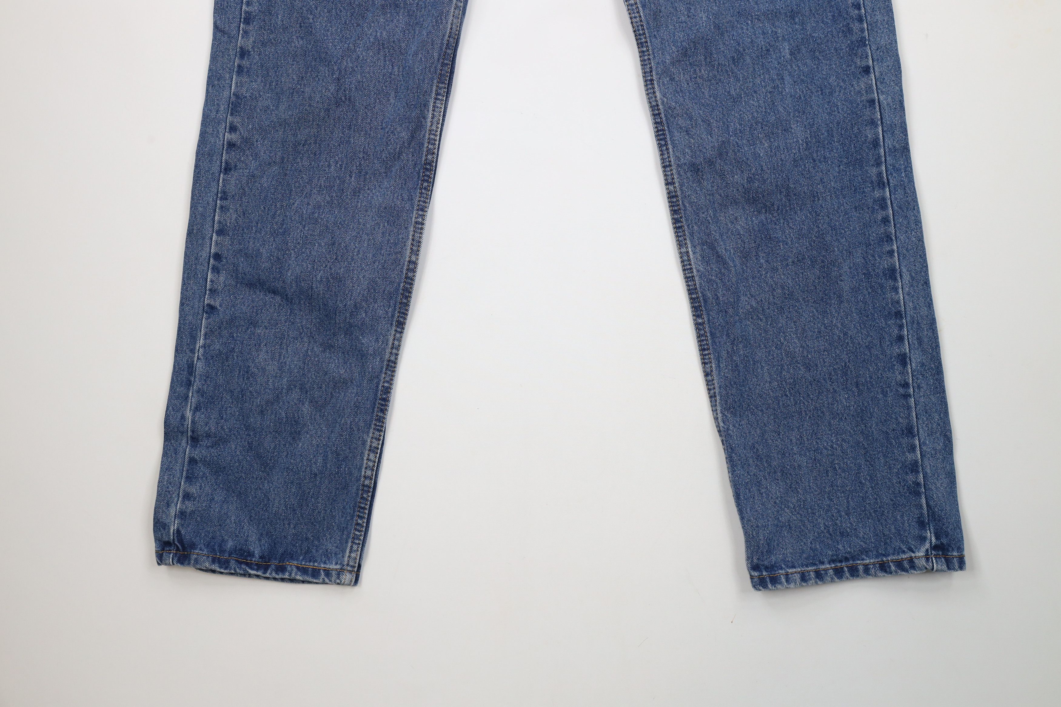 Levi's × Vintage Vintage Y2K Levis 505 Regular Straight Leg Denim Jeans Blue Size US 36 / EU 52 - 4 Thumbnail