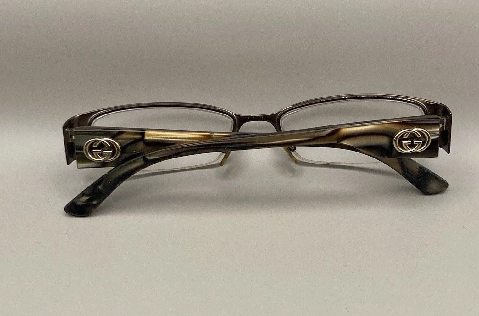 Gucci Gucci GG 2859 N0T Bronze Marble Frame Glasses 51-17-135 Size ONE SIZE - 2 Thumbnail